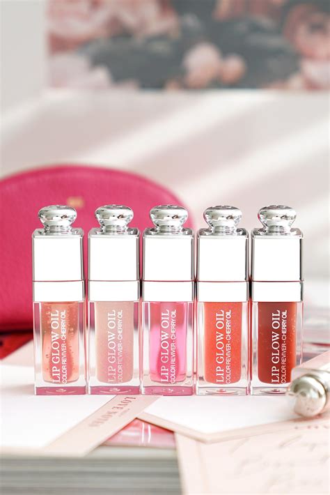 dior lip glow oil best color|dior lip oil all shades.